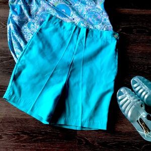 Vintage 60s Side Metal Zip High Waisted Shorts